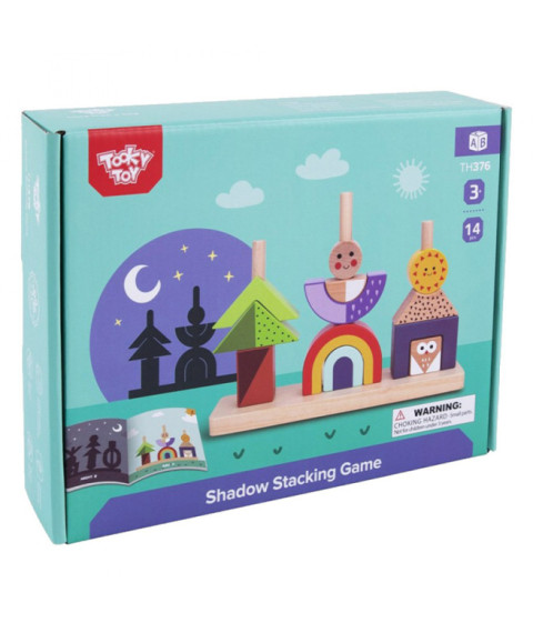 Set din lemn cu turnulețe, 57331